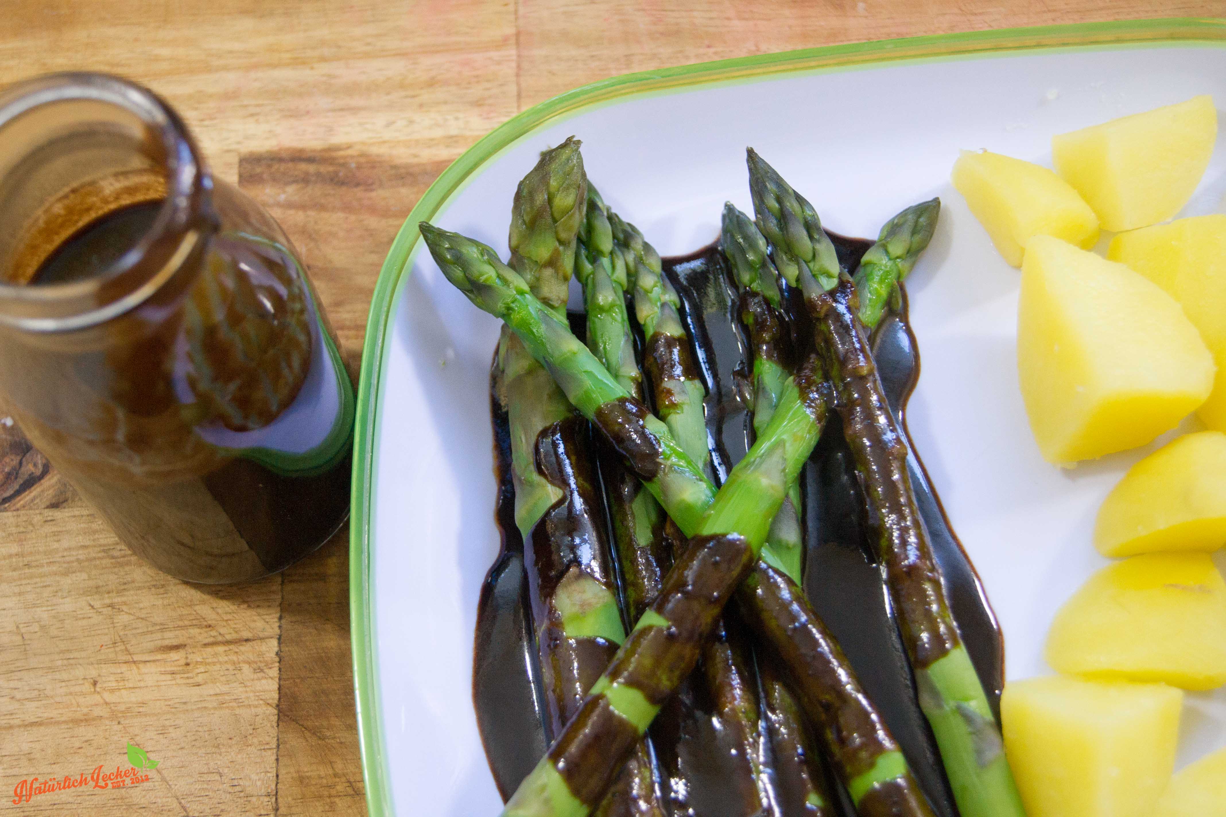 Balsamico-Honig-Soße zu Spargel - Natürlich Lecker