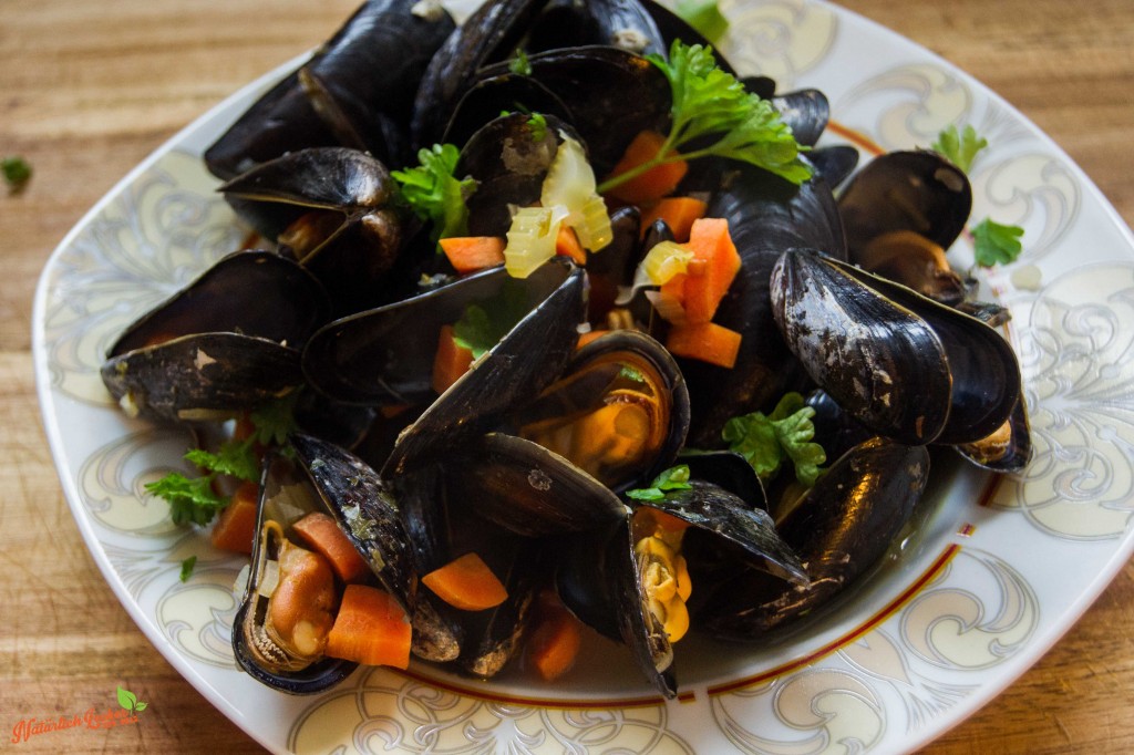 Muscheln in Weißwein - Natürlich Lecker