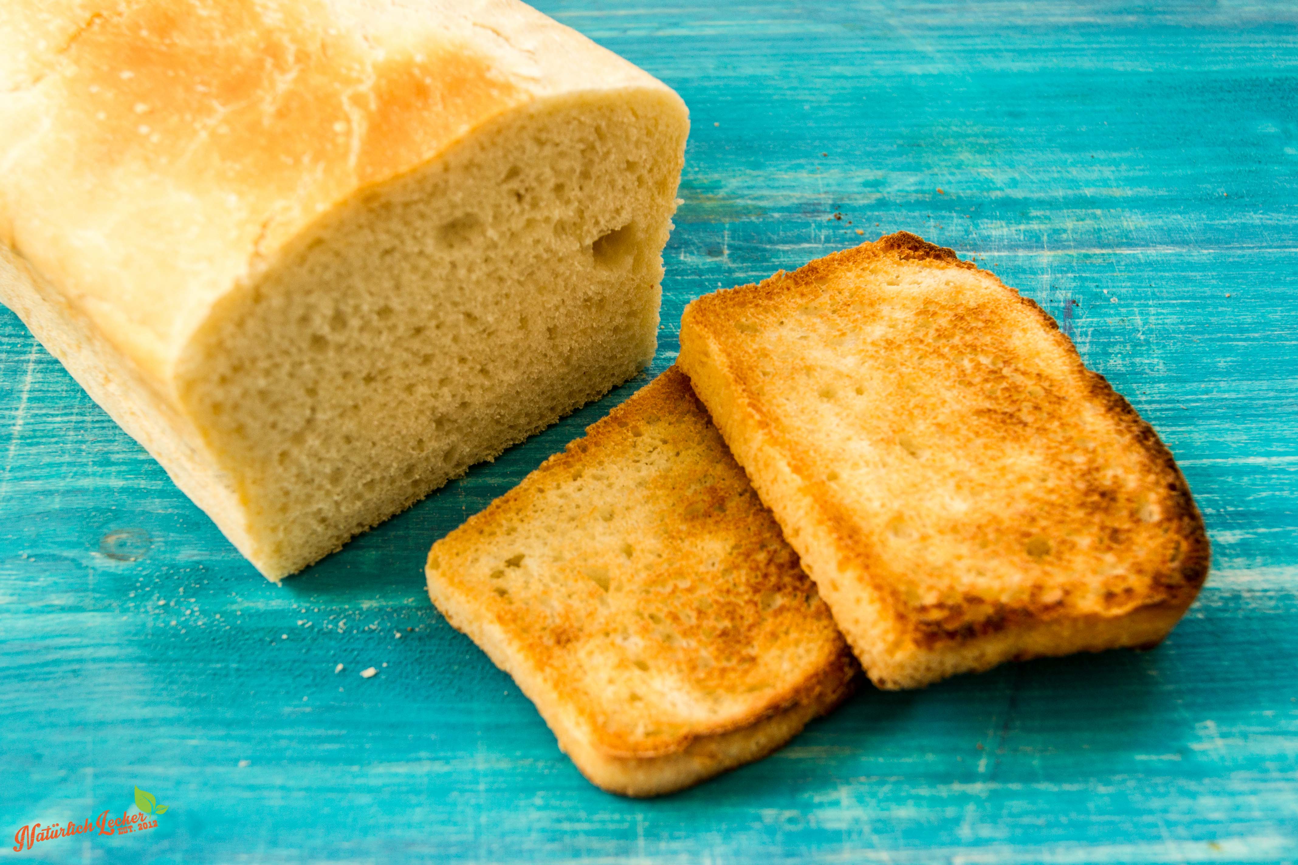 Toastbrot / Weißbrot selber machen - Natürlich Lecker