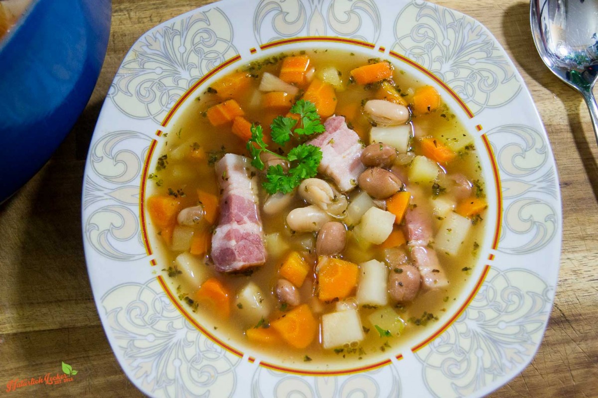 Schnelle westfälische Bohnensuppe - Natürlich Lecker